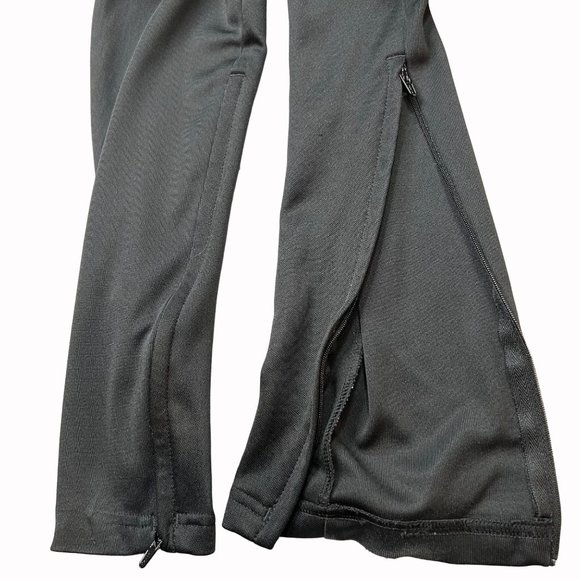 ADIDAS Climacool Jogger XS Black Fitted Zip Leg Track Pants Warm Up Pull On - Picture 5 of 13